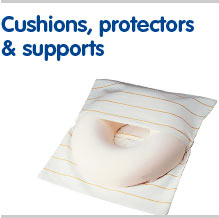 Cushions, protectors and supports